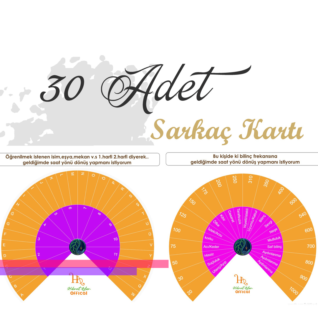 Adak Enerjisi Tespit Sarkaç Kartı