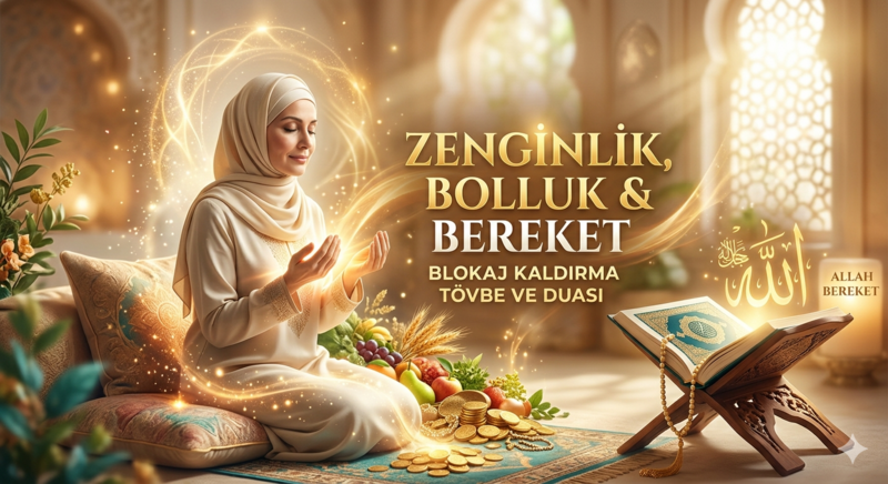 Maddi Engelleri Kaldıran Tövbe ve Bereket Duası | Bolluk Enerjisi